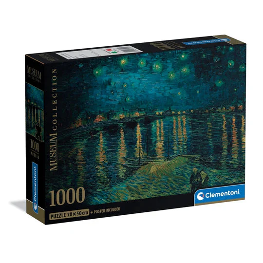 1000pc Starry Night Over The Rhone Puzzle