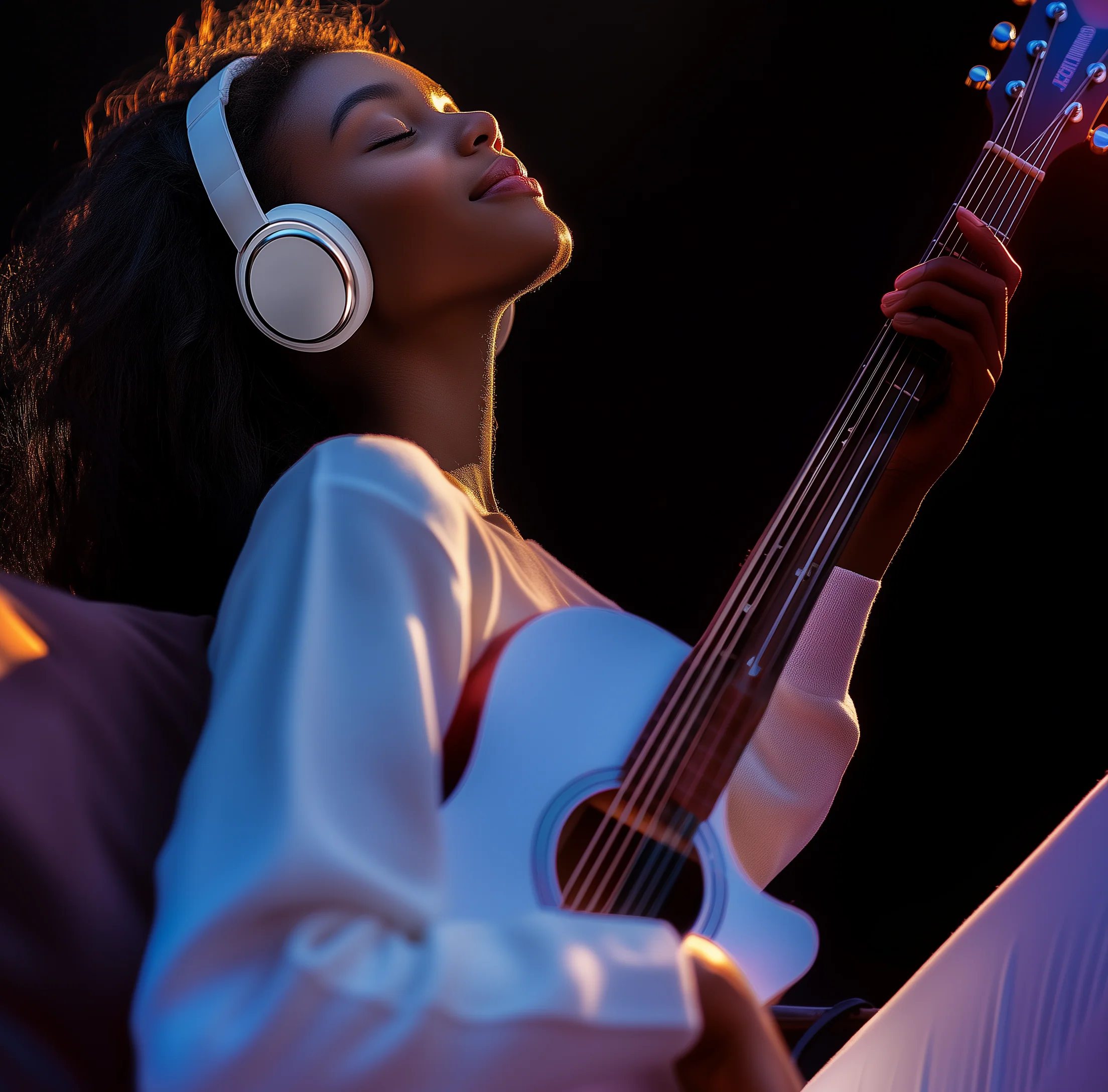 Aeroband Guitar White - Image 9