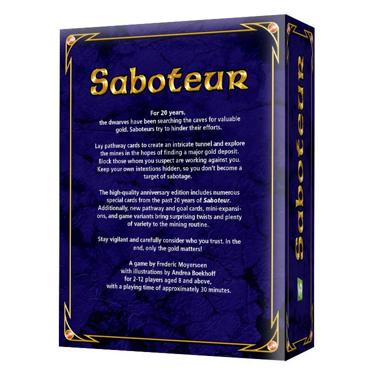 Amigo Saboteur 20 Years Jubilee Edition Game - Image 2