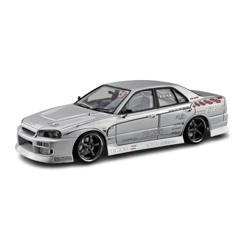 Aoshima 1/24 Uras 2002 D1 Spec Replica ER34 Skyline '01 (Nissan)