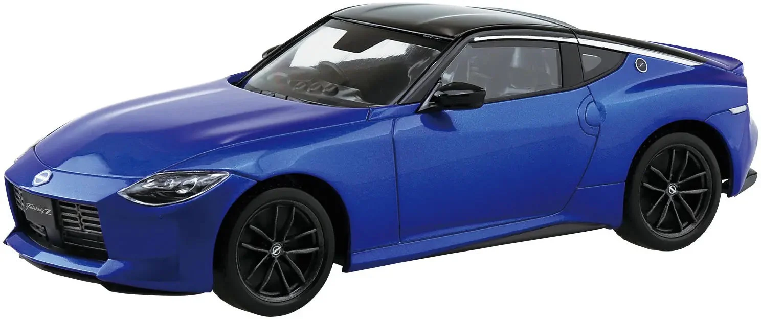 Aoshima 1/32 Snap Nissan RZ34 Fairlady Z (Seiran Blue) - Image 2