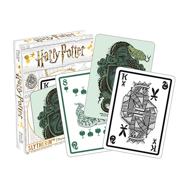 Aquarius 54-Pieces Harry Potter Slytherin Playing Cards Family Game Poker Deck 14y+