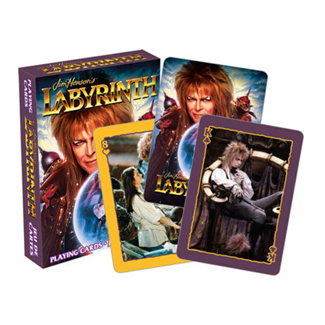 Aquarius 54-Pieces Labyrinth Playing Cards Family Party Game Play Poker Deck 14y+