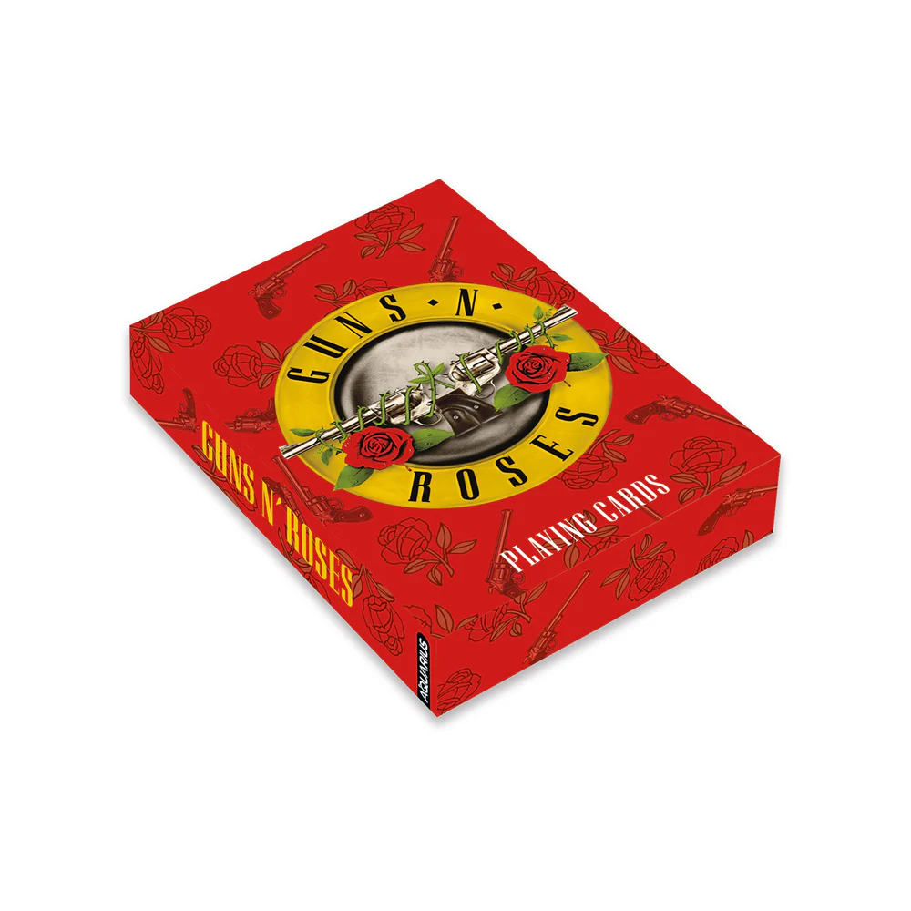 Aquarius Guns N' Roses Playing Cards Poker Family Game Party Gaming Deck
