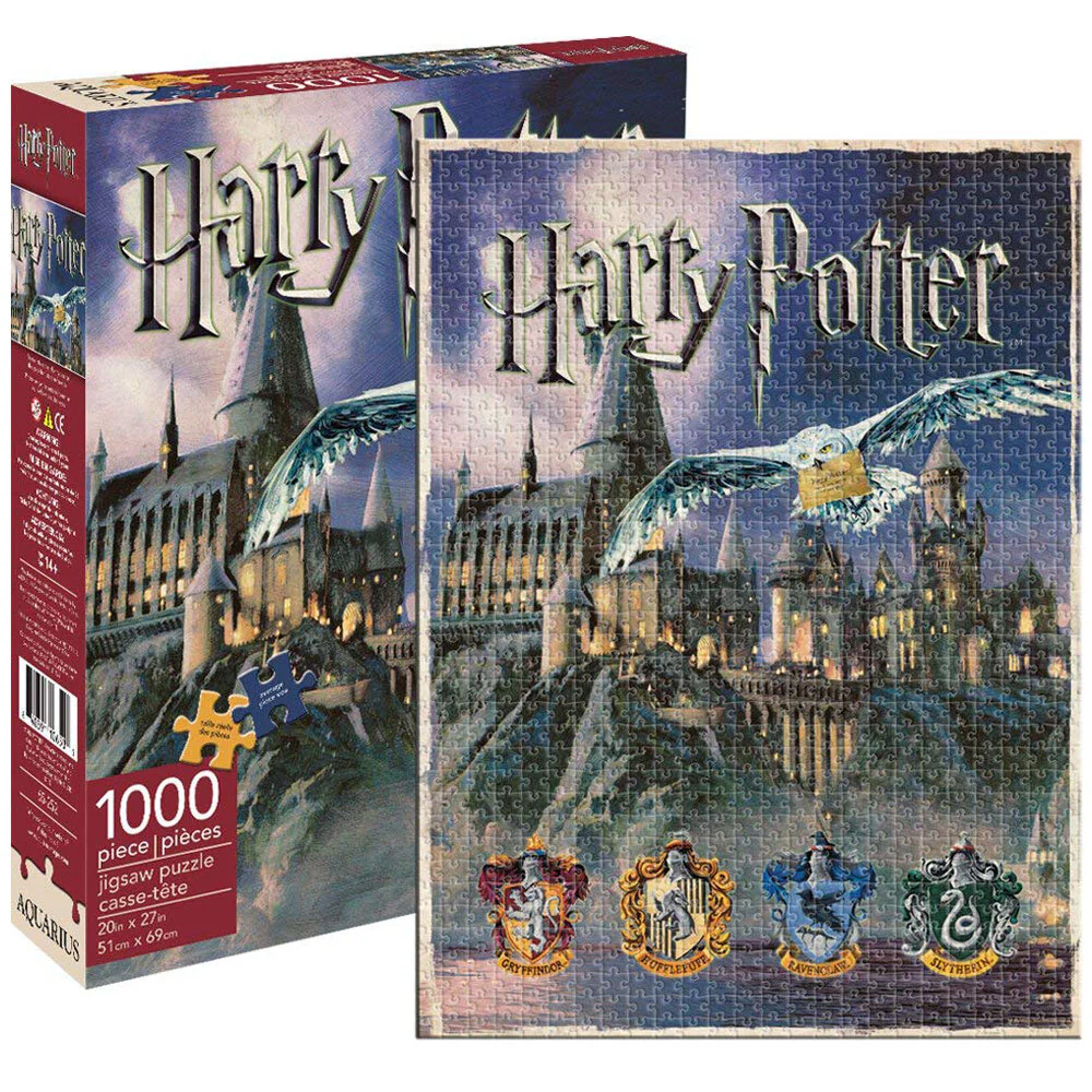 Aquarius Harry Potter Hogwarts 1000pc Jigsaw Puzzle Children/Teen/Kids 14y+ Toys - Image 2