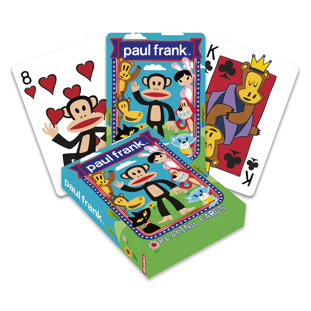 Aquarius Paul Frank Playing Cards Fun Poker Party Family Gaming Standard Deck