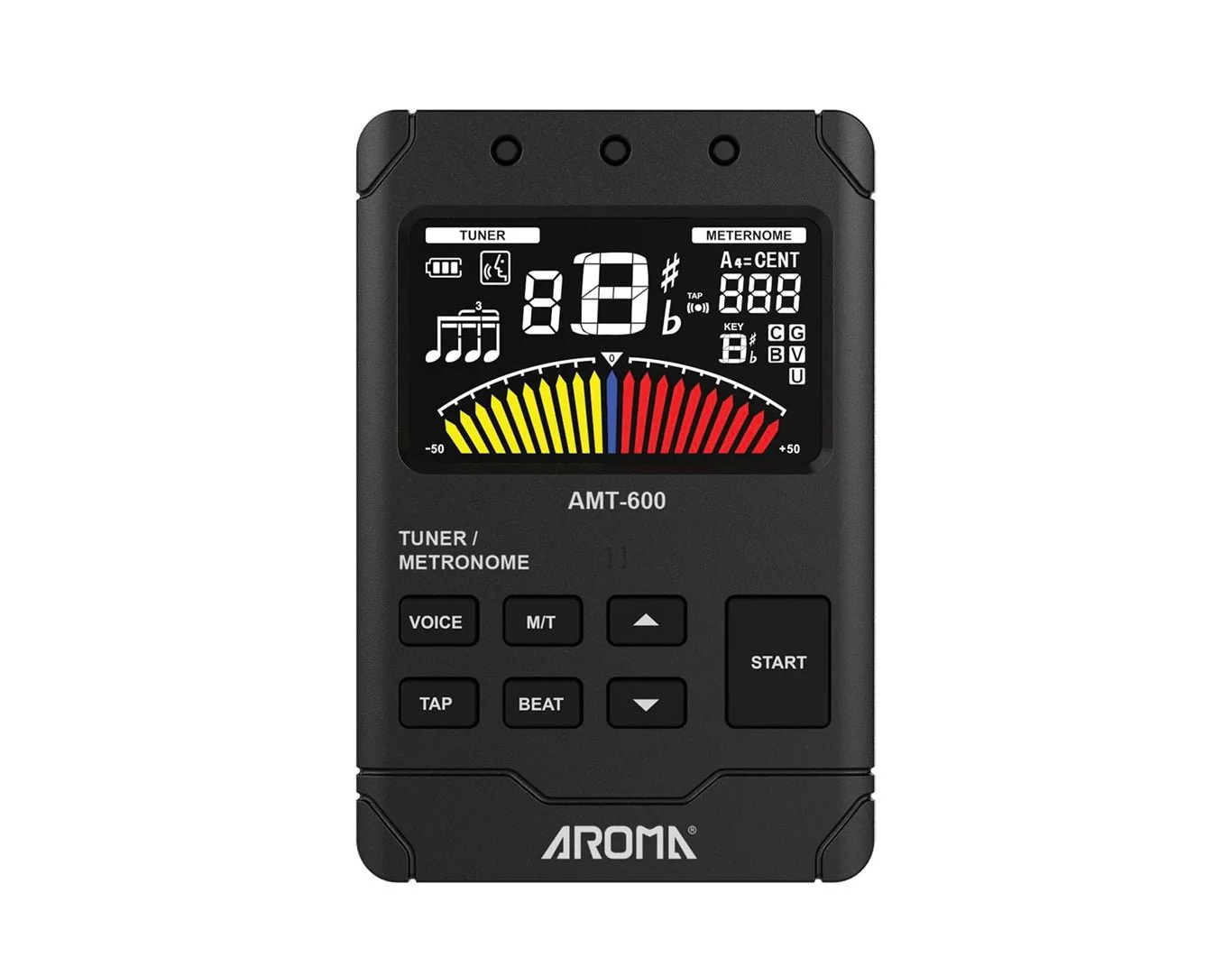 AROMA Mini Clip-On Digital Guitar Tuner