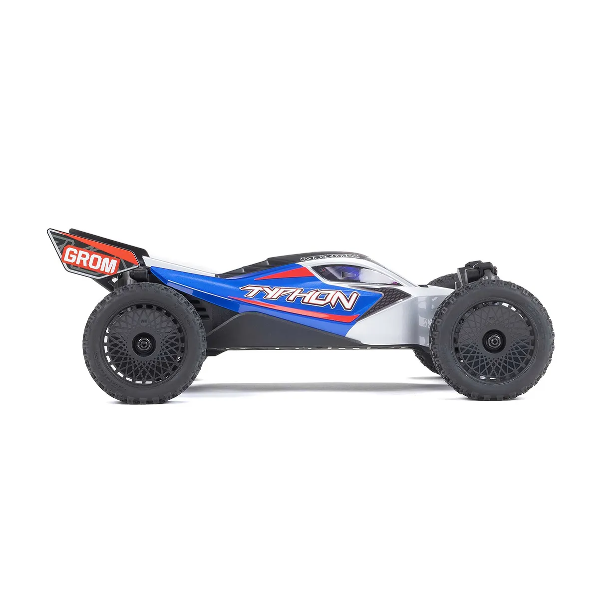 ARRMA Typhon Grom 4X4 RC Buggy (Blue/Silver) - Image 6