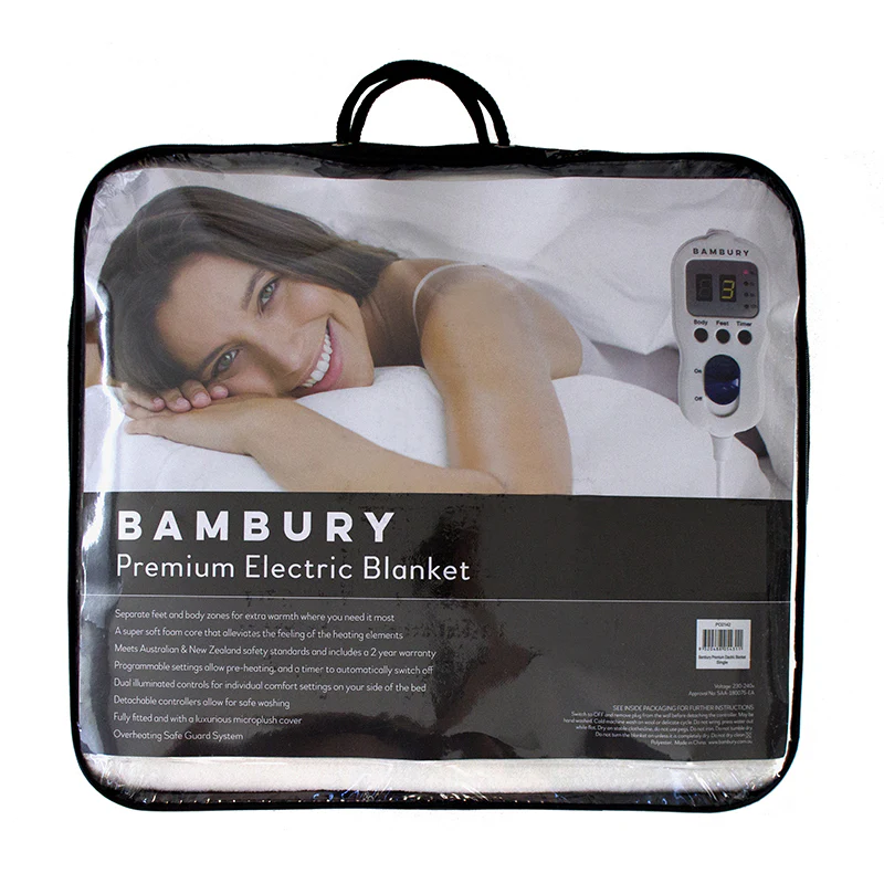 Bambury Soft Touch Premium Electric Blanket (Single)