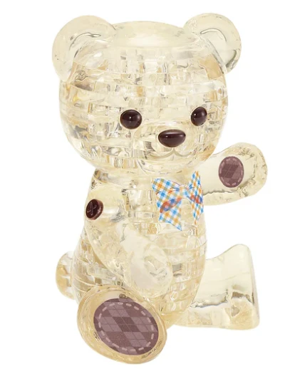 Bepuzzled 3d Henry Jewel Bear Crystal Puzzle