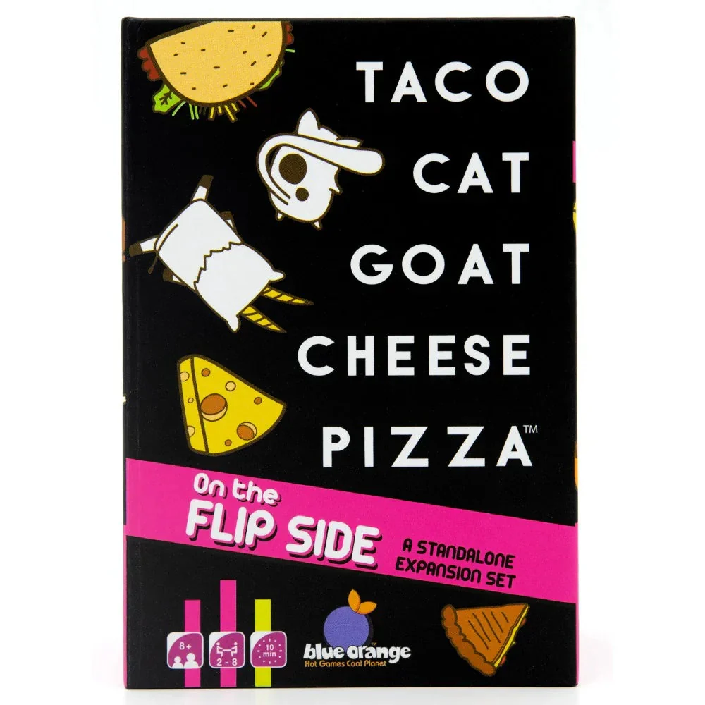 Blue Orange Games Taco Cat Goat Cheese Pizza on the Flip Side Stand Alone Expansion - Image 2