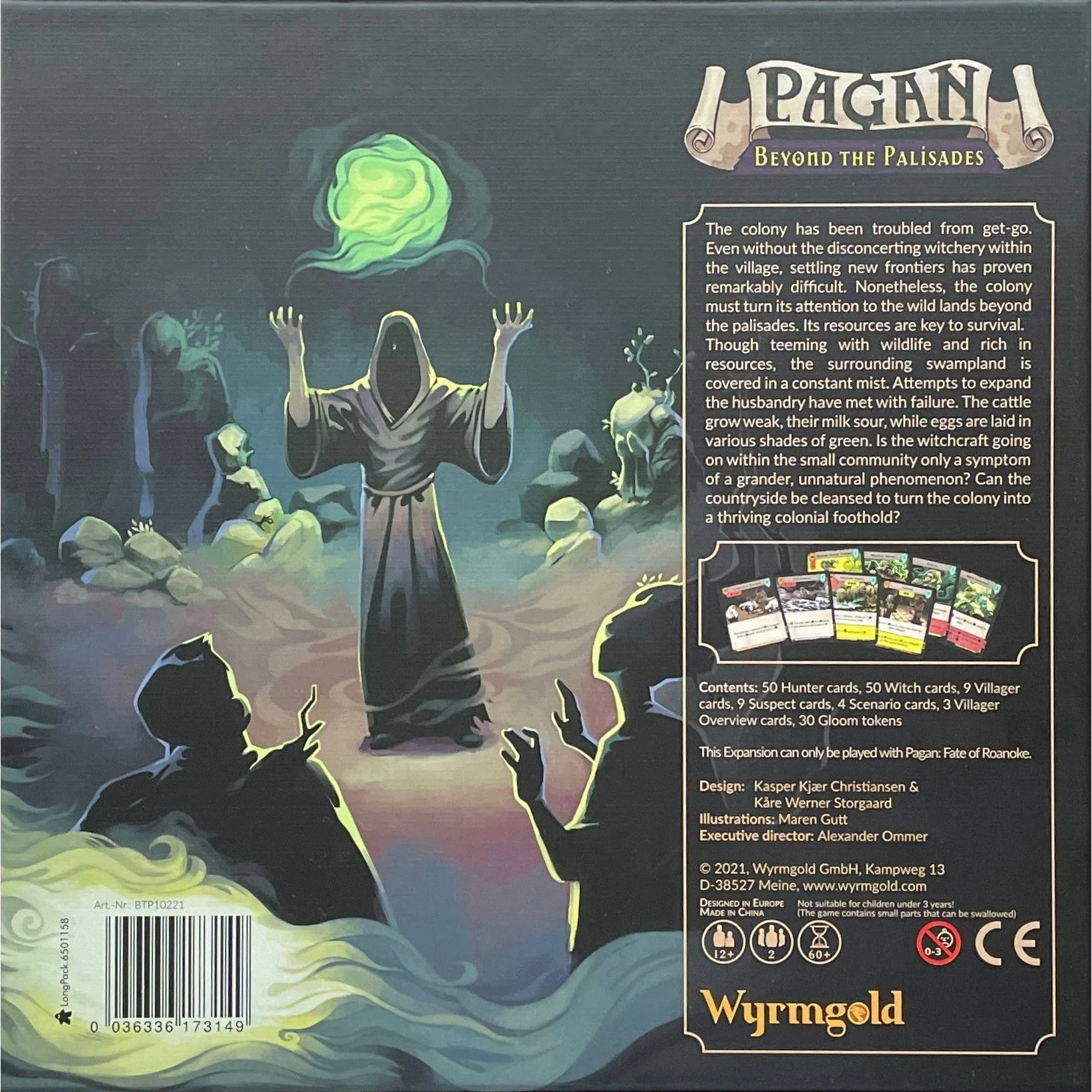 Capstone Games Pagan - Beyond the Palisades Expansion Game - Image 2