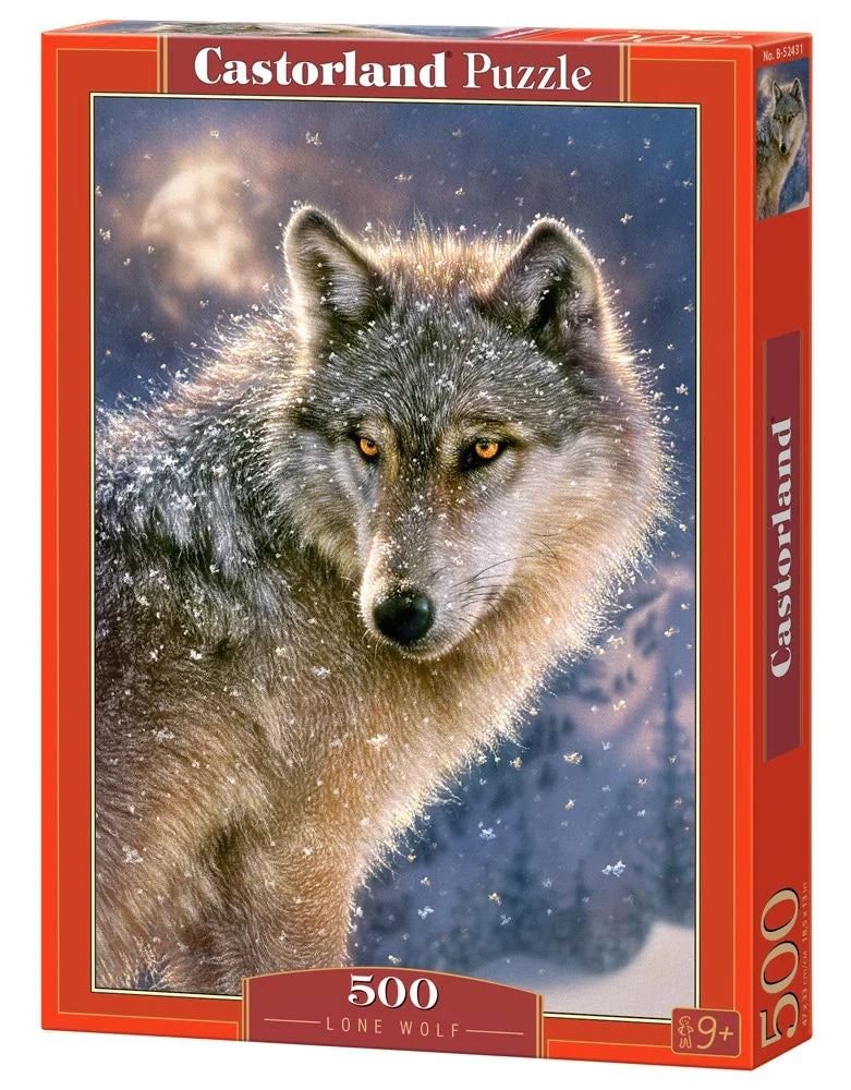 Castorland 500-Pieces Lone Wolf Puzzle - Image 2