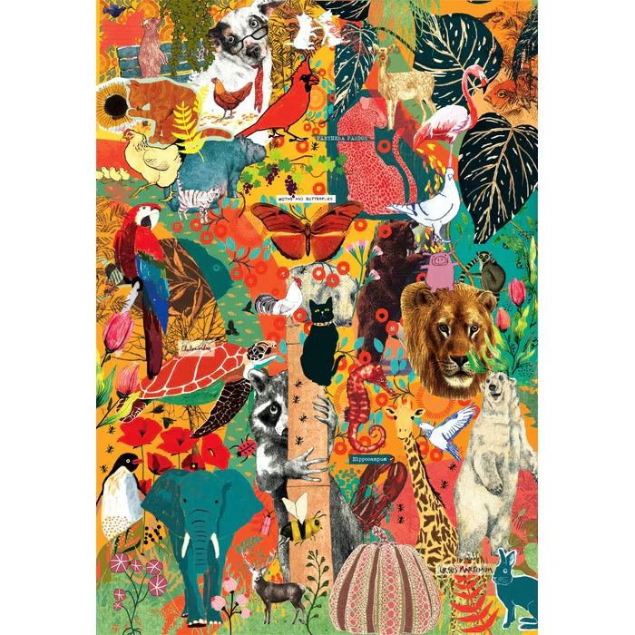 Clementoni 1000-Pieces Animal & Botanics Puzzle - Image 2