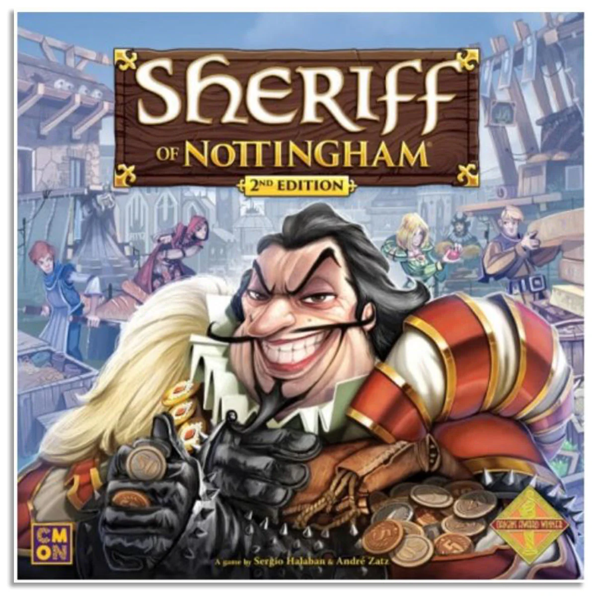 Cmon Sheriff of Nottingham 2nd Edition Board Game - Image 2