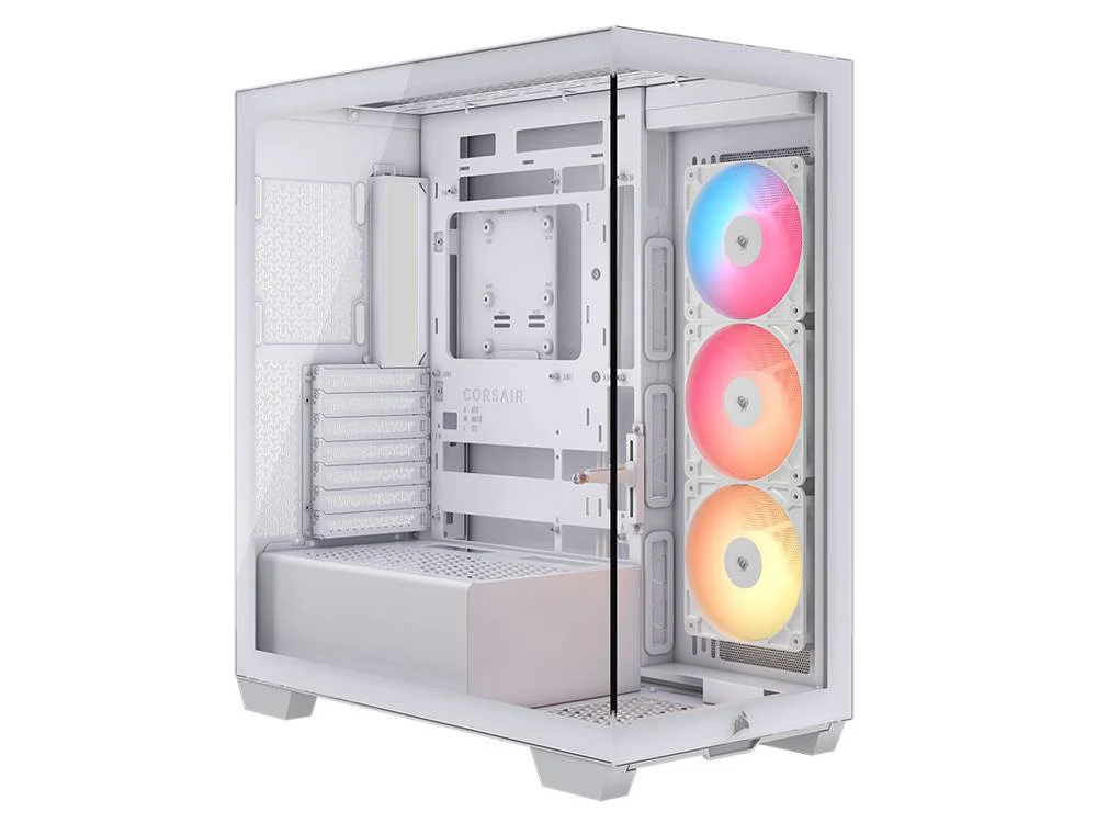 Corsair 3500X RS-R ARGB Tempered Glass Mid-Tower Case - White