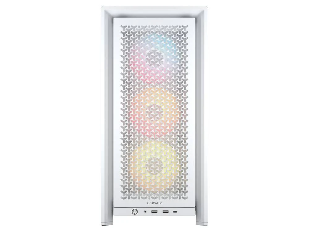 Corsair Frame 4000D RS ARGB Modular Mid-Tower Case - White - Image 4