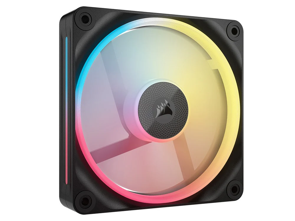 Corsair LX120-R RGB Black 120mm PWM Reverse Fan 1 Pack (CO-9051049-WW) - Image 2