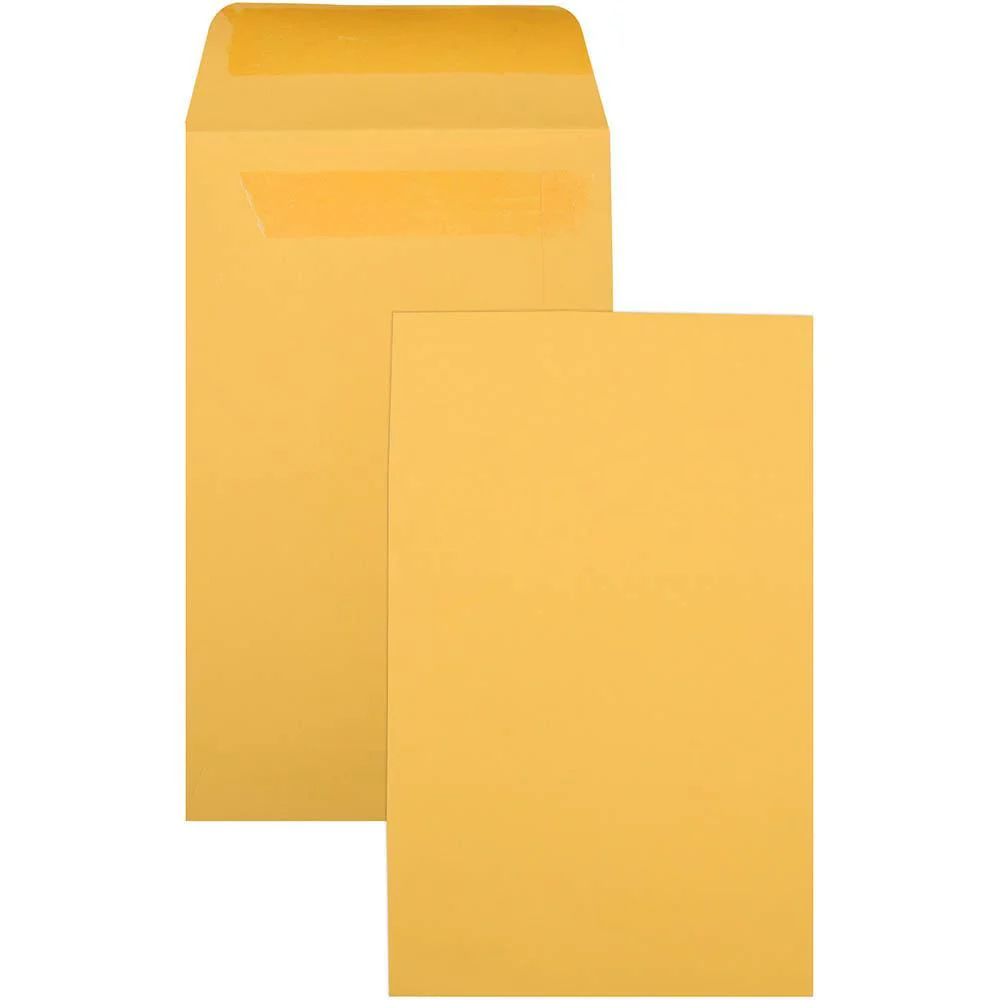 Cumberland Envelopes P7 Seed Pocket Self Seal 145x90mm Gold Box 500