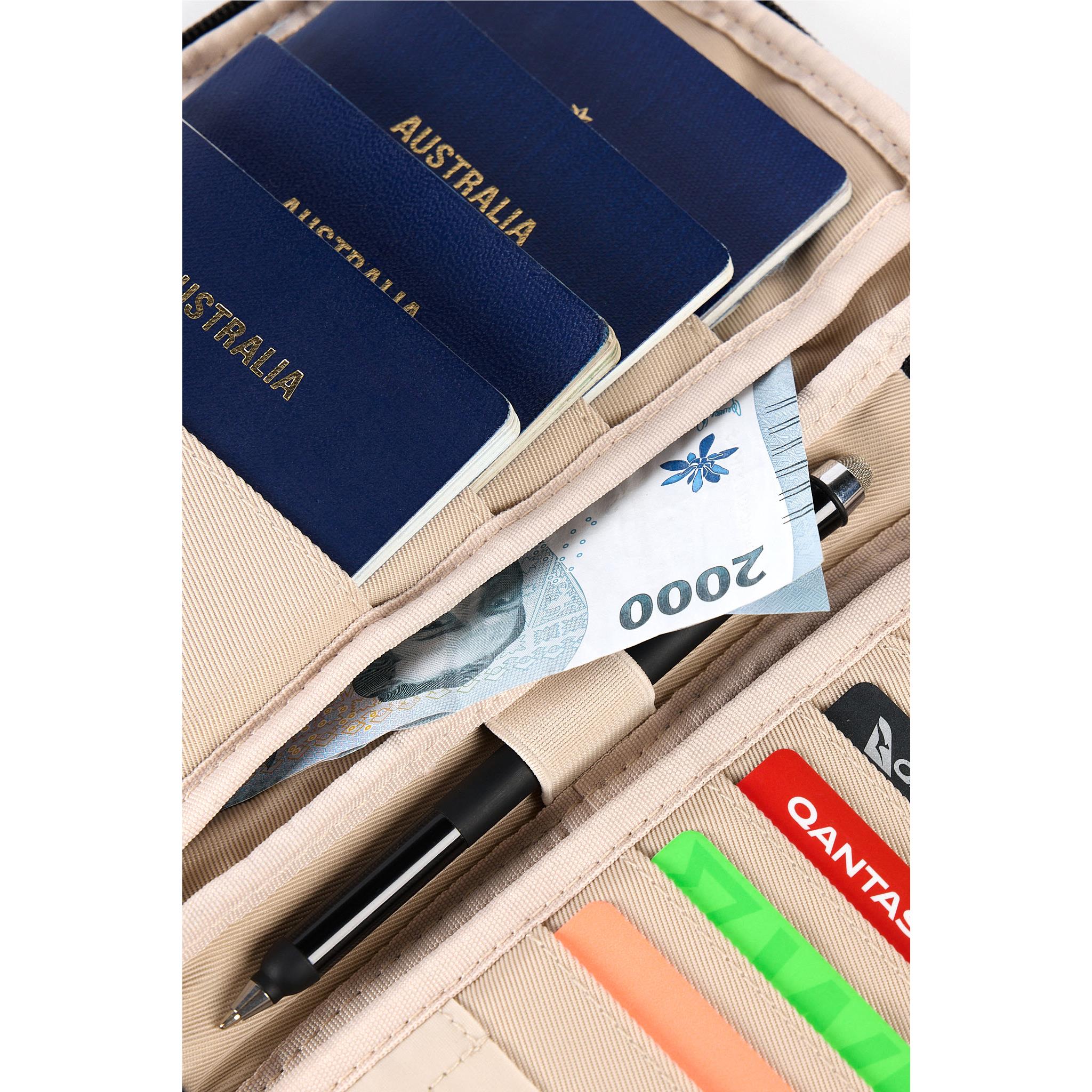 Cygnett Voyager Family Passport Wallet (Charcoal) - Image 7