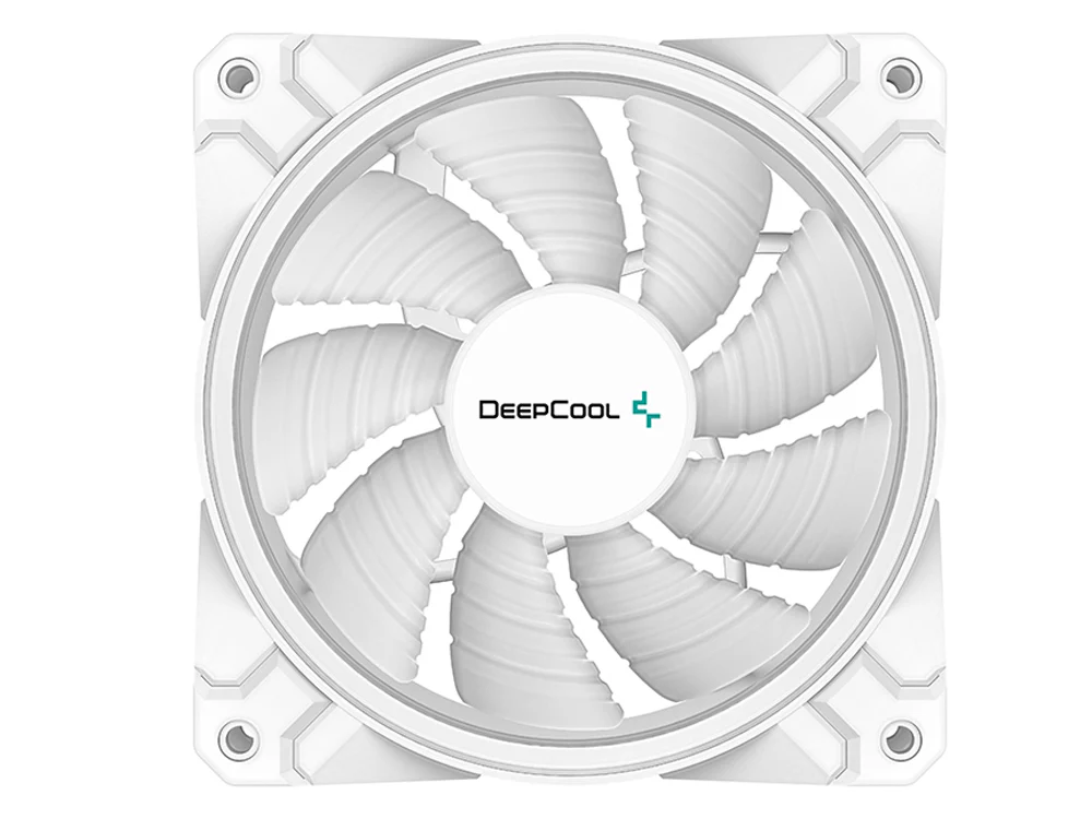 Deepcool CF120 PLUS 120mm ARGB White Case Fan - 3 Pack (DP-F12-AR-CF120P-WH-3P) - Image 5