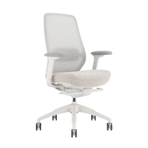 Desky CoilFlex Ergonomic Office Chair - Wheat / No Headrest