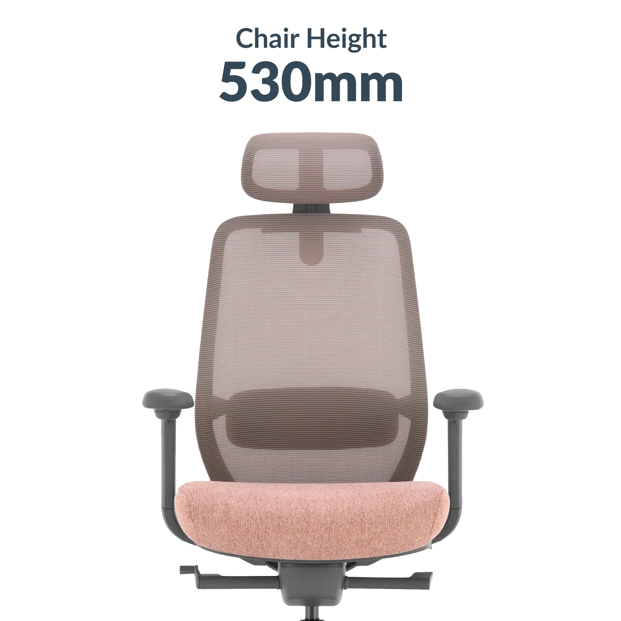 Desky CoilFlex Ergonomic Office Chair - Yellow / No Headrest - Image 5