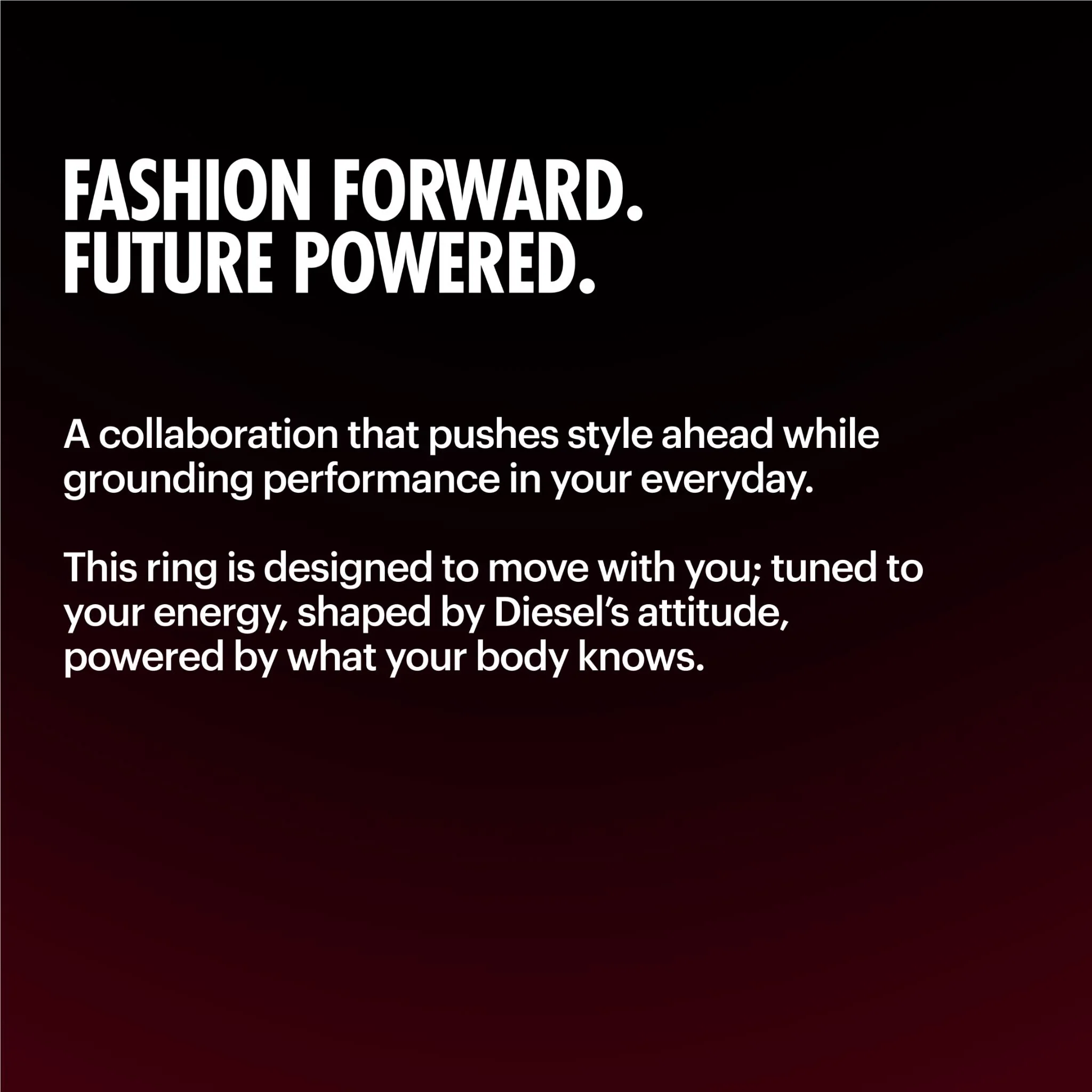 Diesel x Ultrahuman Ring [Size 14] (Phantom) - Image 4