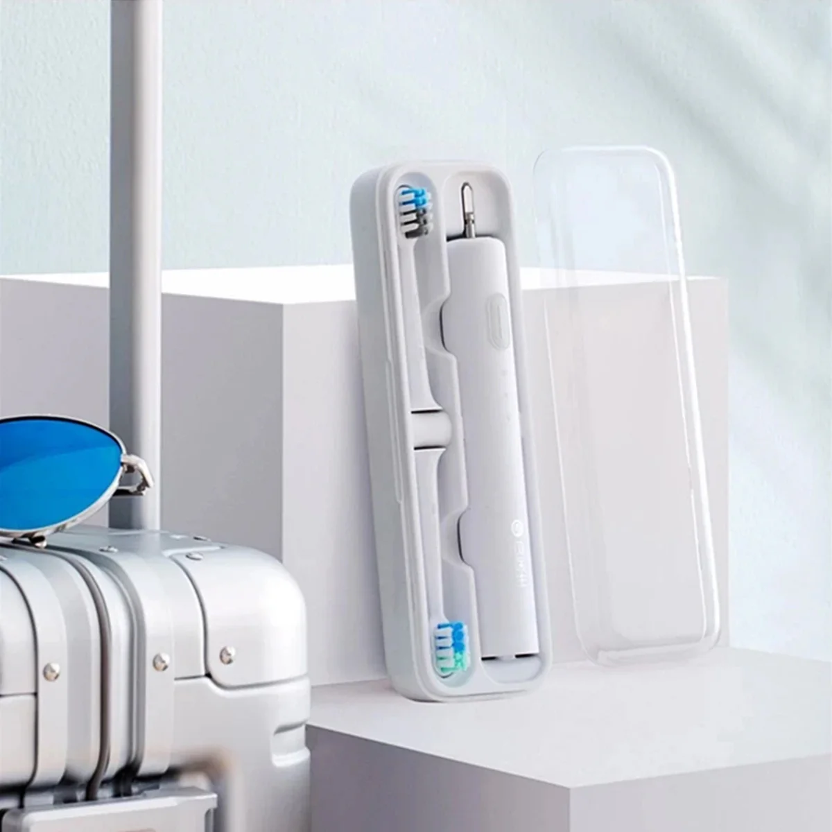 DR.BEI Sonic Electric Toothbrush Rechargeable Portable (White) - Image 8