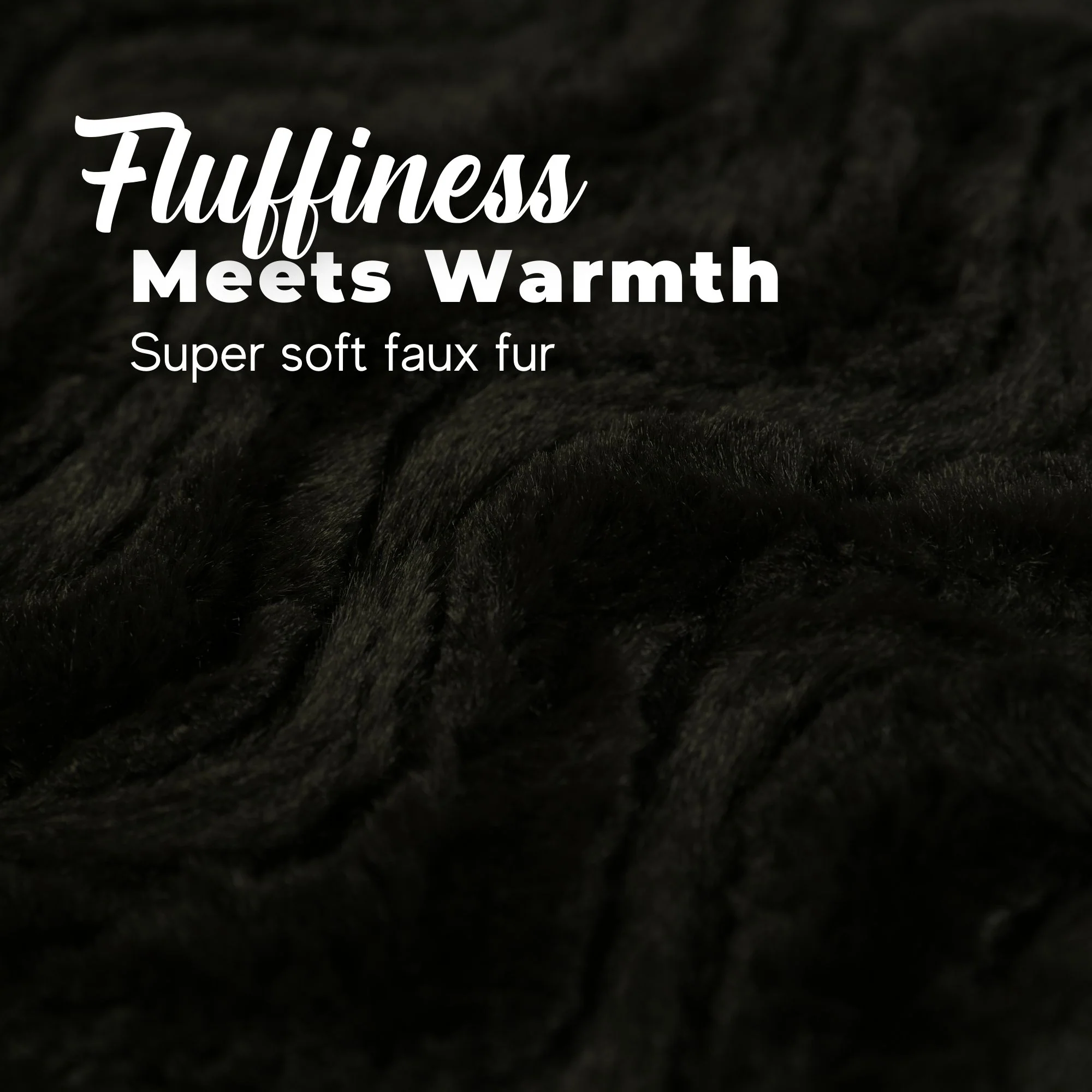 Dreamaker 500gsm Faux Fur Electric Heated Throw Blanket [180x200cm] (Charcoal) - Image 4