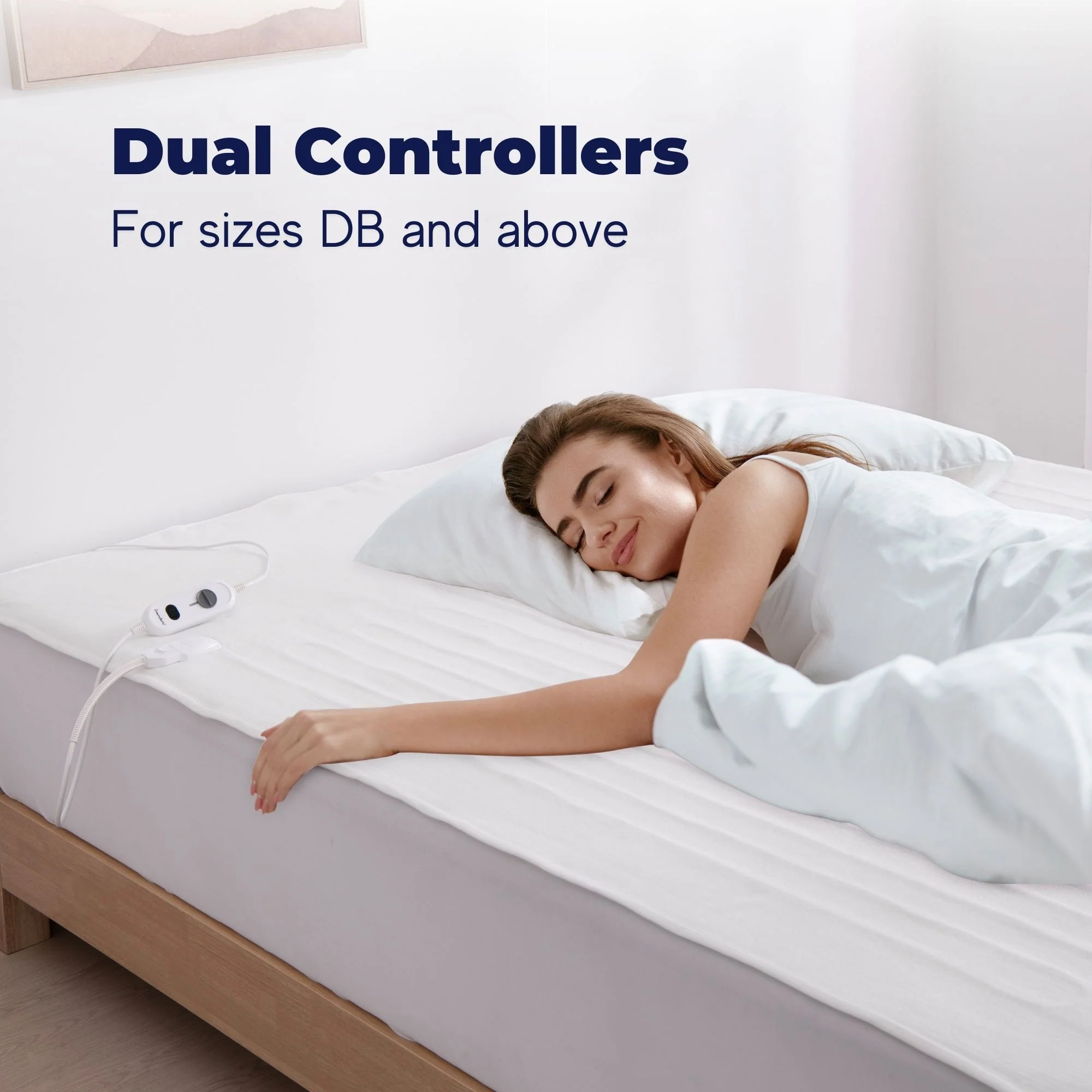 Dreamaker Fully Fitted Washable Electric Blanket [Long Single Right Hand Side Controller] - Image 5