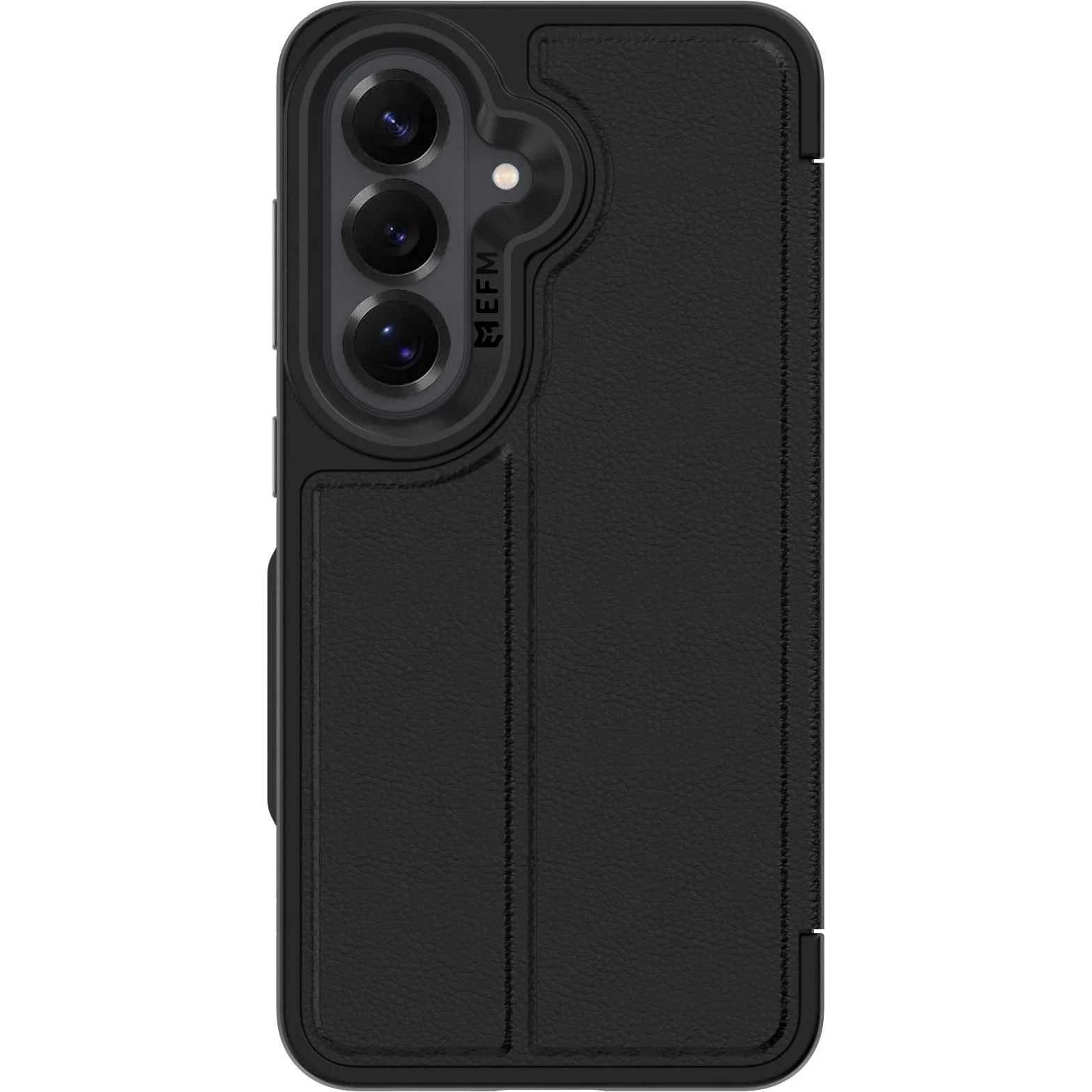 EFM Monaco Wallet Case with D3O Zero for Galaxy S26 (Black)