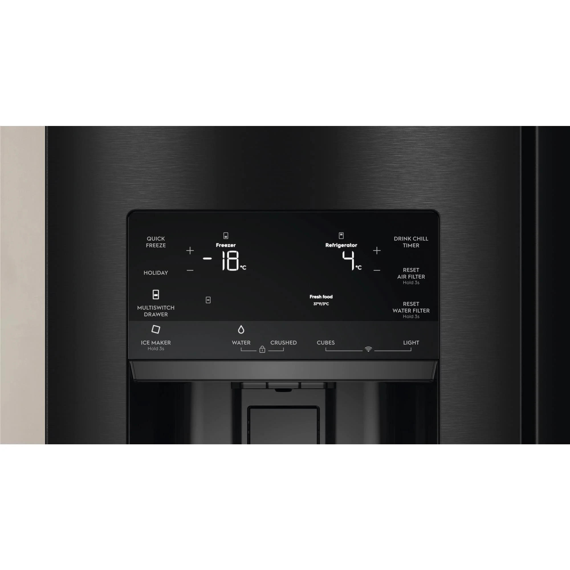 Electrolux  EHE6191BB 609L UltimateTaste 900 French door fridge (Matte Black) - Image 4