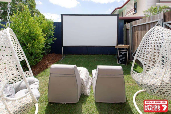 Elite Screens OMS100H2 Yard Master 2 100" 16:9 Foldable Outdoor - Image 2