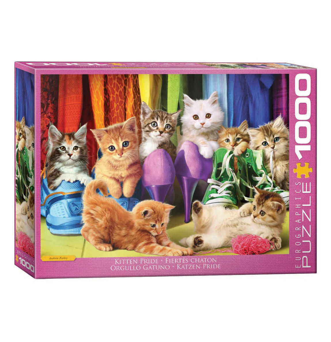 Eurographics 1000pc Kitten Pride Puzzle