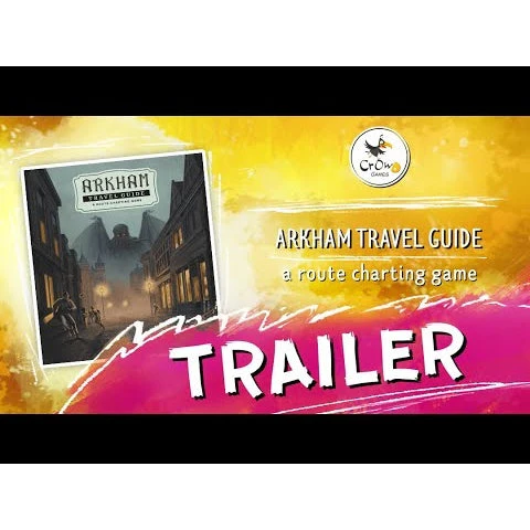 Fantasy Flight Games Arkham Travel Guide: a Route Charting Game Board Game - Image 3