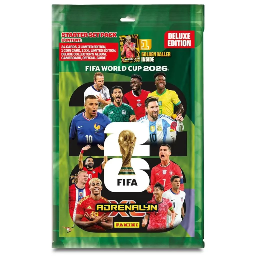 FIFA - 365 Adrenalyn XL 2026 World Cup Starter Pack Deluxe