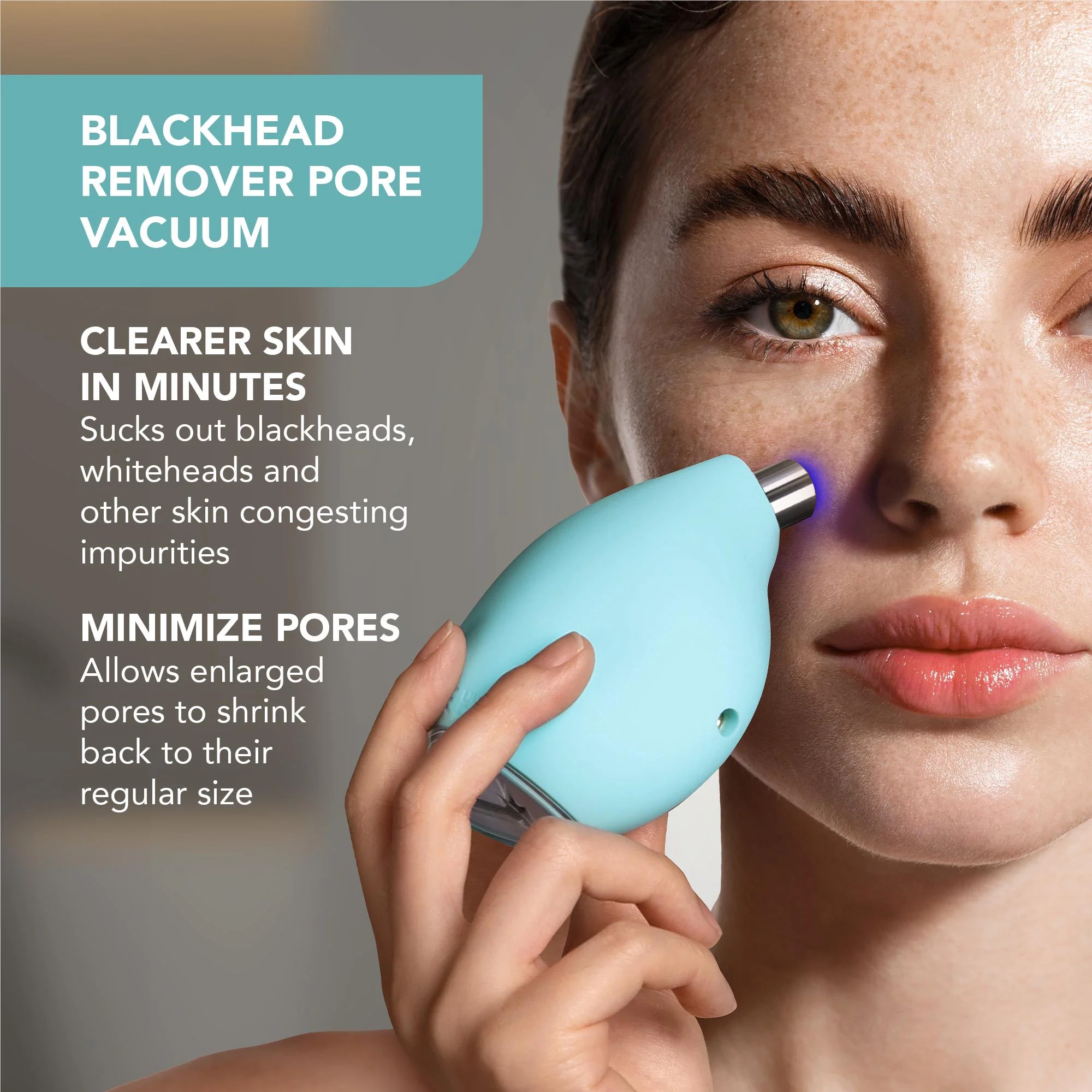 Foreo Kiwi Blackhead Pore Vacuum (Mint) - Image 5