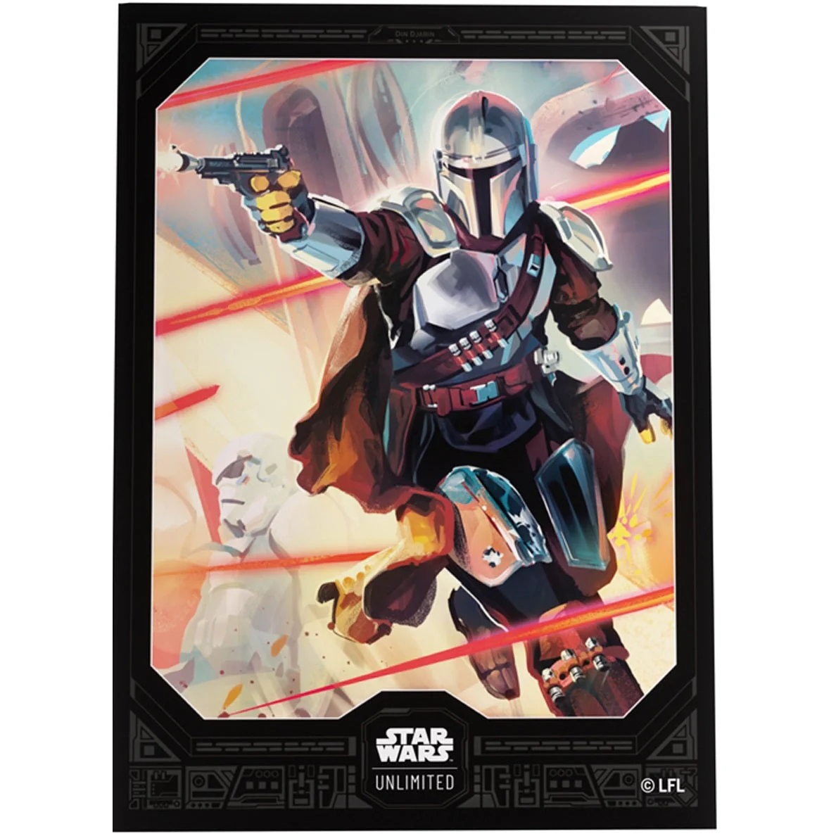 Gamegenic Star Wars Unlimited Art Sleeves - Mandalorian - Image 4