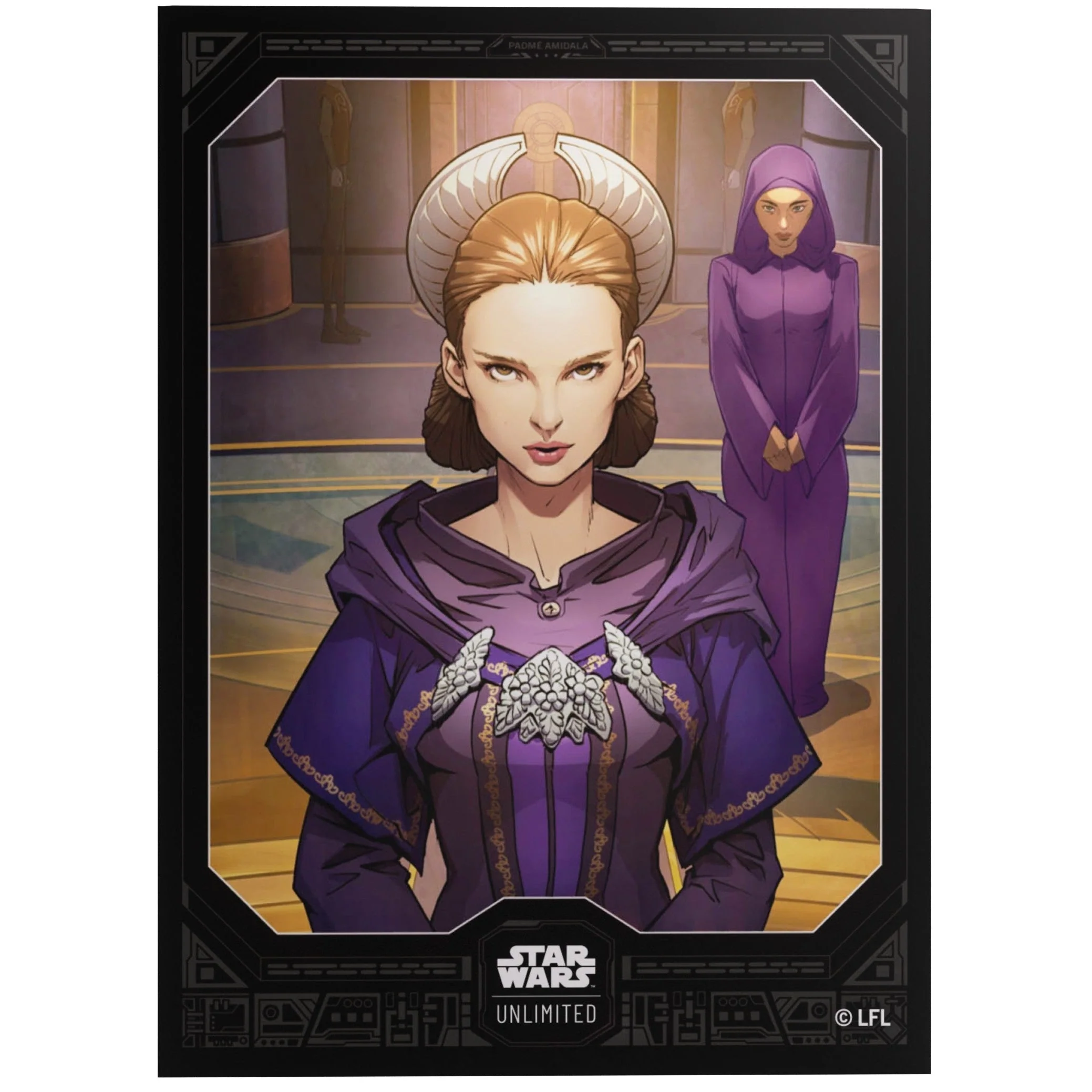 Gamegenic Star Wars Unlimited Premium Art Sleeves - Padme Amidala 66mmx92mm - Image 3