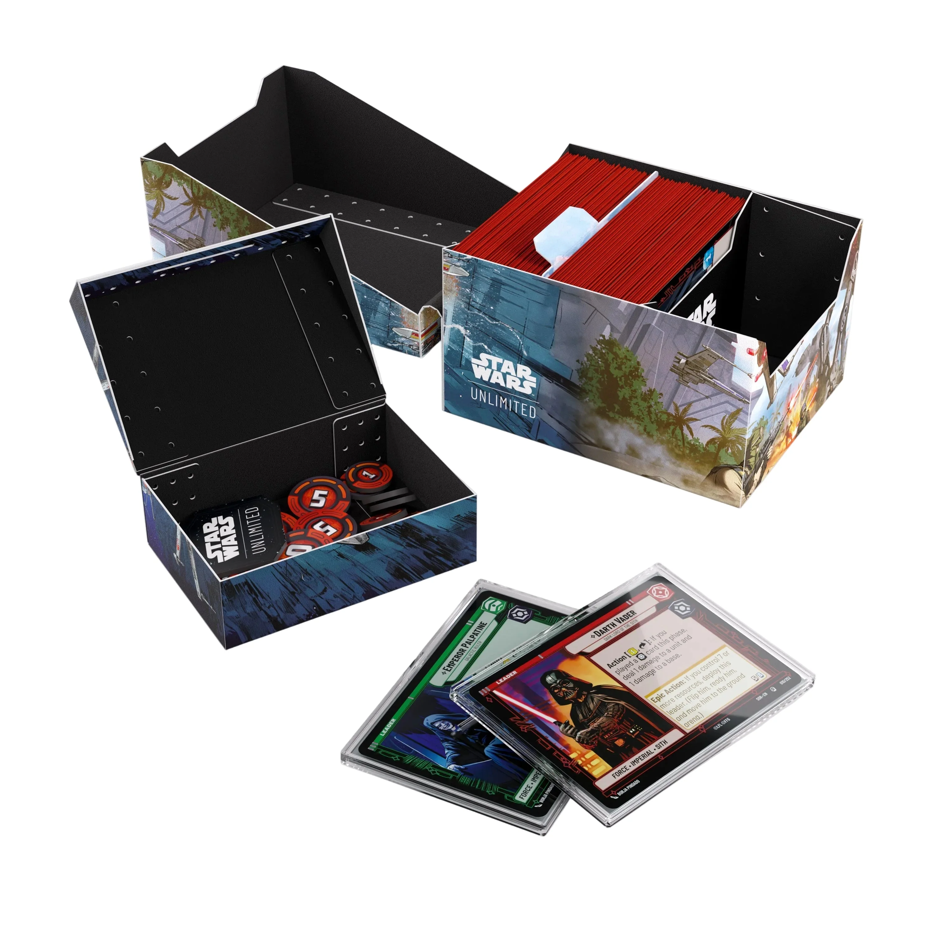 Gamegenic Star Wars Unlimited Twin Sun Soft Crate - Battle of Scarif