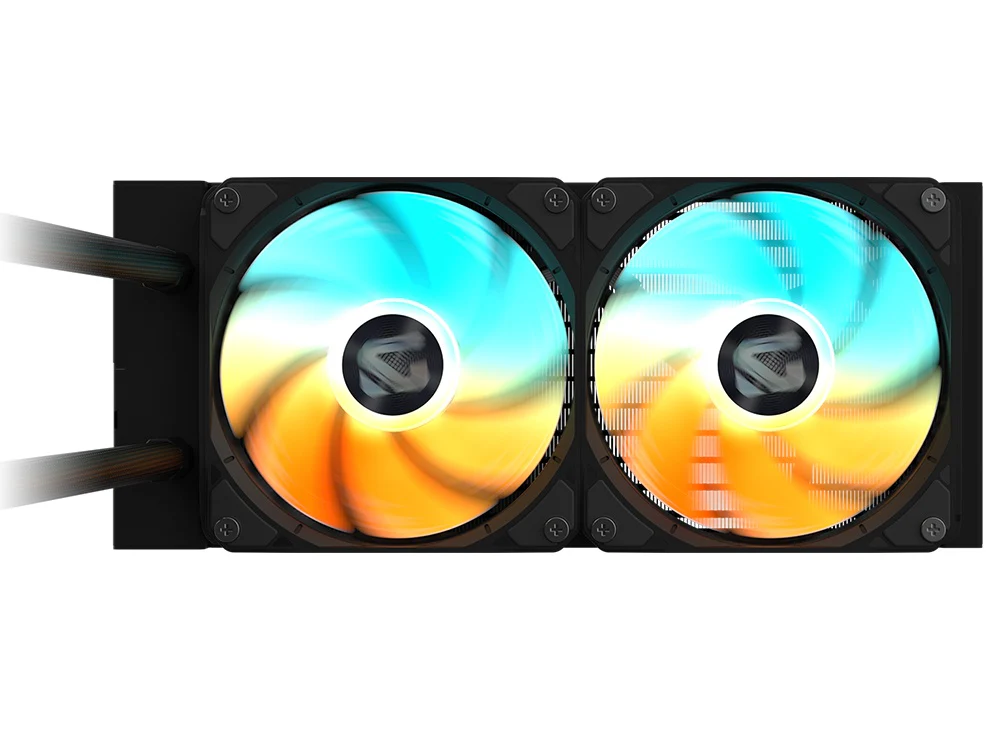 GIGABYTE Gaming 240 240mm ARGB AIO Liquid CPU Cooler - Black - Image 2