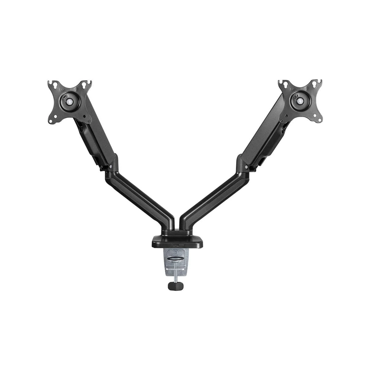 Goobay 43-81cm Dual Monitor Mount with Gas Spring (Black) - Image 4