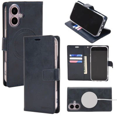 Goospery Bluemoon Diary for iPhone 16 Plus - Navy, With Magsafe - Image 2