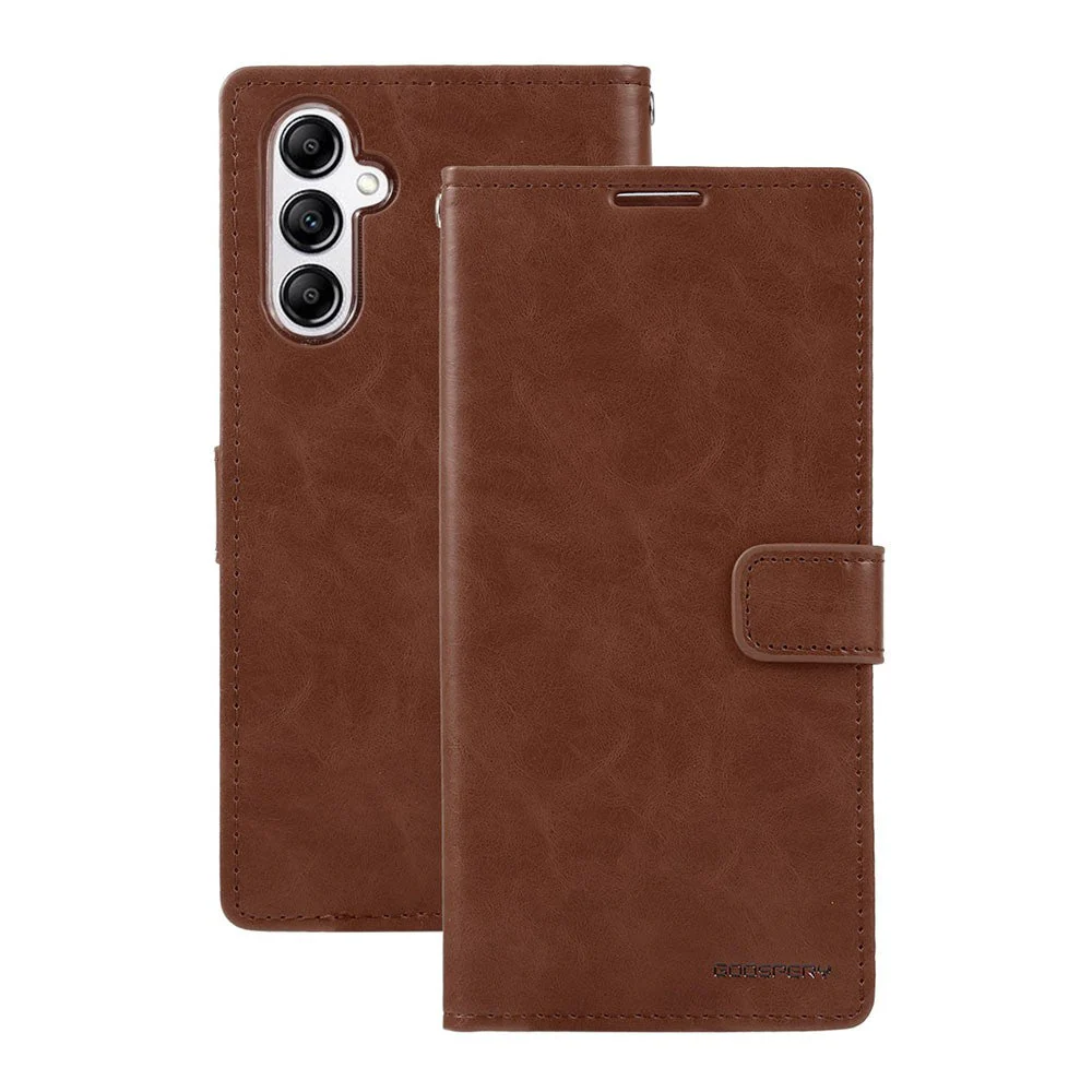 Goospery Bluemoon Diary for Samsung Galaxy A25 5G - Brown