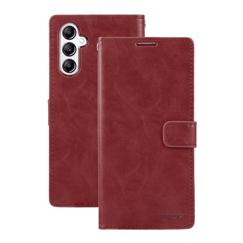 Goospery Bluemoon Diary for Samsung Galaxy A25 5G - Wine