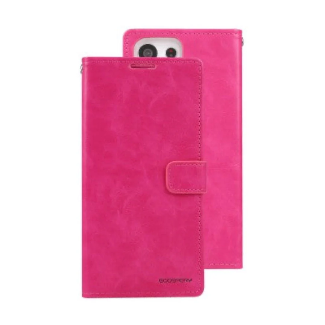 Goospery Bluemoon Diary for Samsung Galaxy S23 Ultra - Hot Pink
