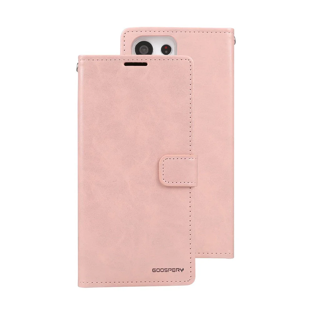 Goospery Bluemoon Diary for Samsung Galaxy S24 Ultra - Rose Gold