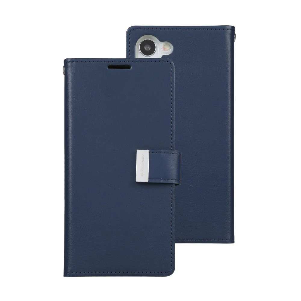Goospery Rich Diary Case for Samsung Galaxy S23 Plus - Black - Image 4
