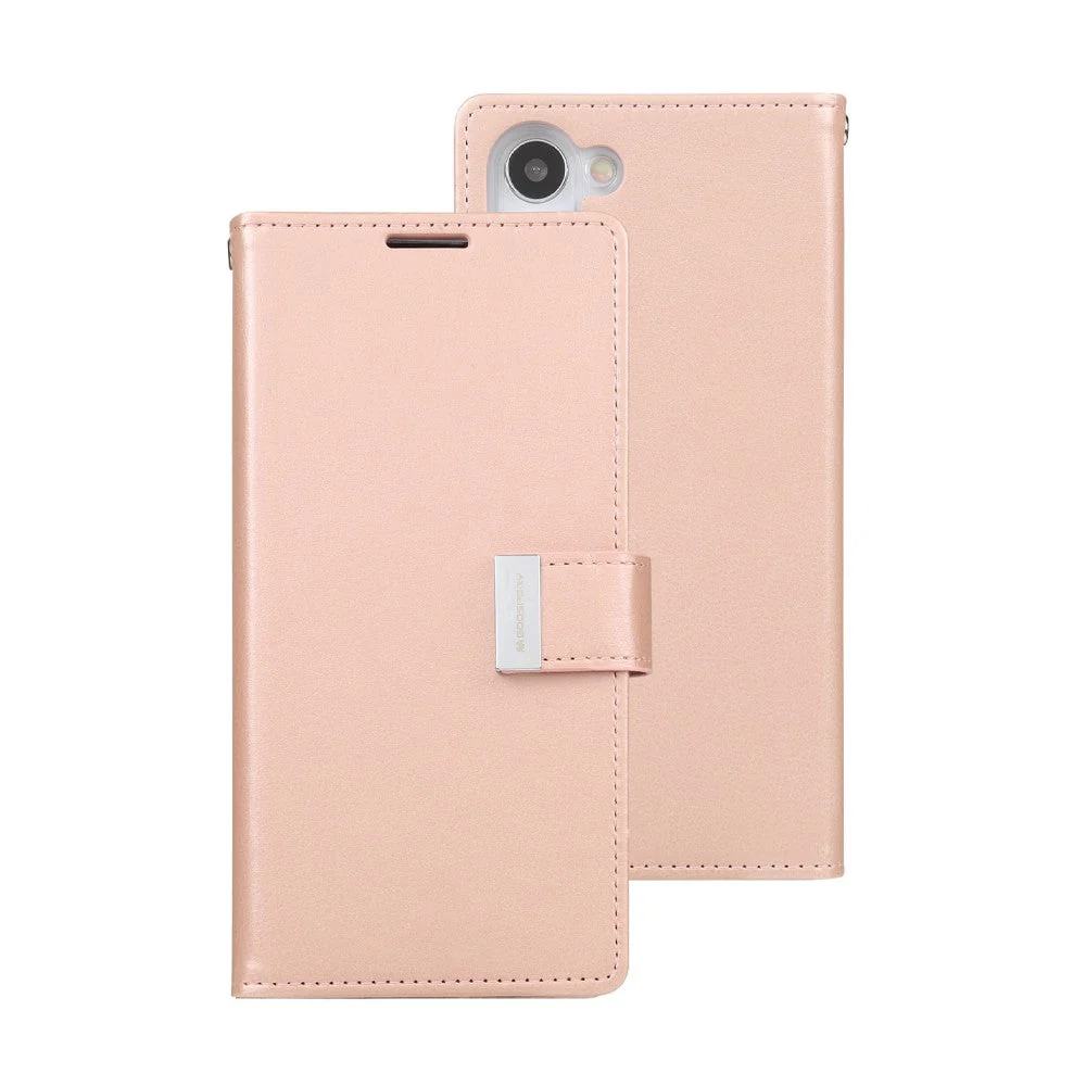 Goospery Rich Diary Case for Samsung Galaxy S23 Plus - Black - Image 5